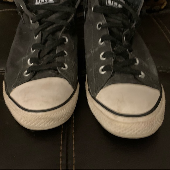 CONVERSE All Star Black Sneakers Mid top men’s Shoes size 12 - Picture 4 of 8